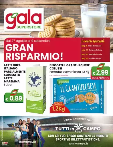 Gran risparmio ! Gran risparmio !