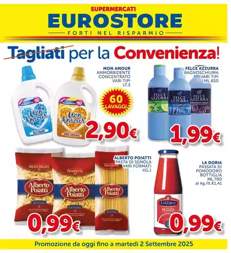 Tagliati per la convenienza!