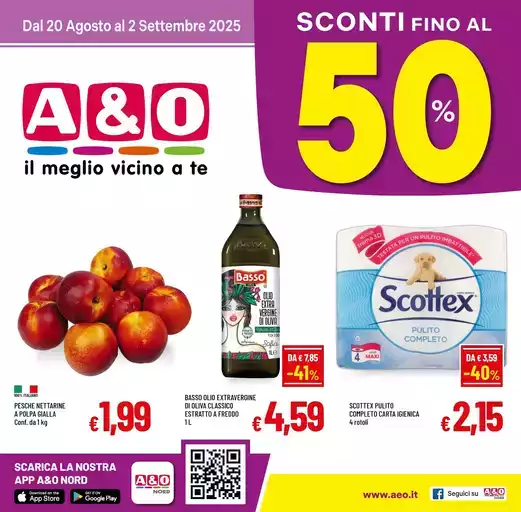SCONTI FINO AL 50%
