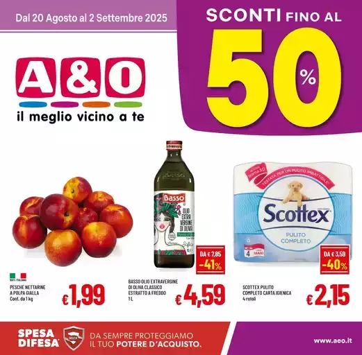 SCONTI FINO AL 50%