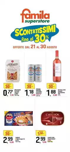 Scontatissimi fino al 30%