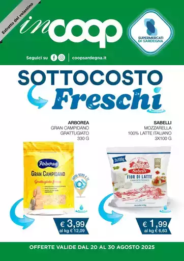Sottocosto freschi