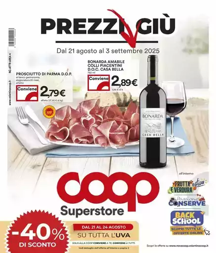 Sconti fino al 40%