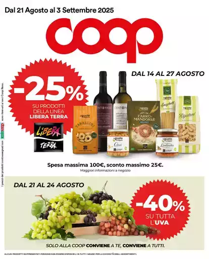 Dal 21 agosto al 3 settembre 2025