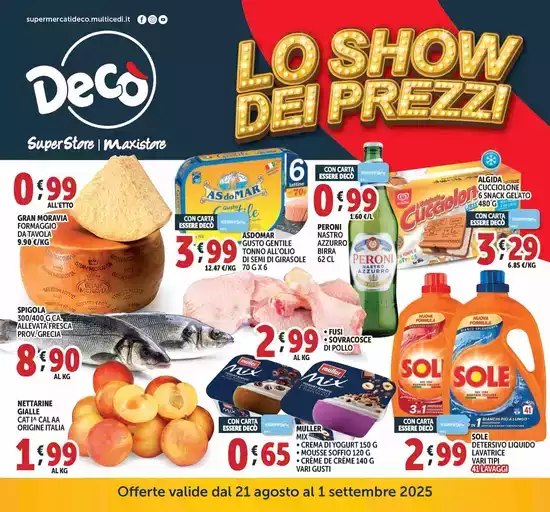 Lo show dei prezzi