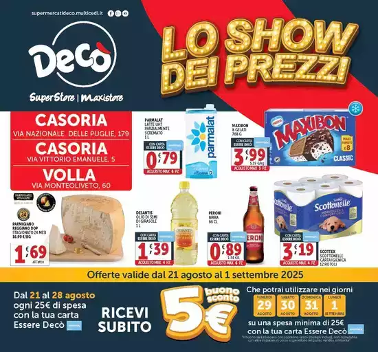 Lo show dei prezzi
