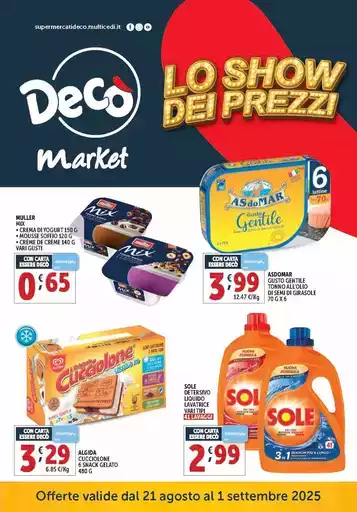 Lo show dei prezzi