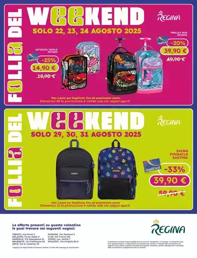 Follia del weekend Follia del weekend