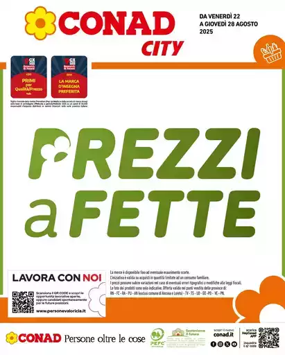 PREZZI A FETTE
