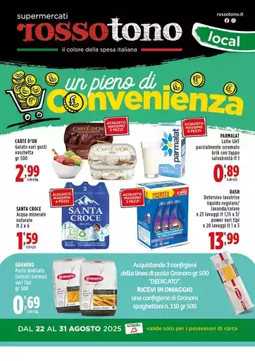 Un pieno di convenienza