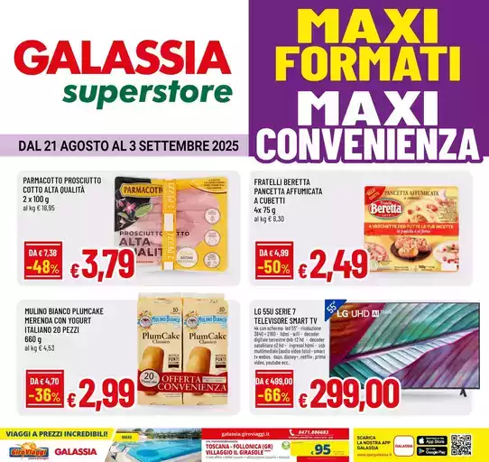 MAXI FORMATI MAXI CONVENIENZA MAXI FORMATI MAXI CONVENIENZA
