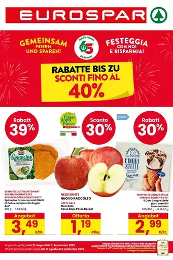 Sconti fino al 40% Sconti fino al 40%