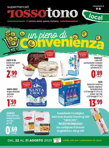 Un pieno di convenienza Un pieno di convenienza