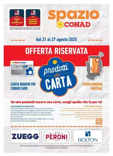 PRODOTTI ALLA CARTA PRODOTTI ALLA CARTA