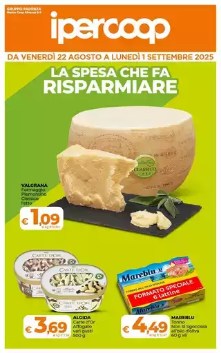 LA SPESA CHE FA RISPARMIARE LA SPESA CHE FA RISPARMIARE