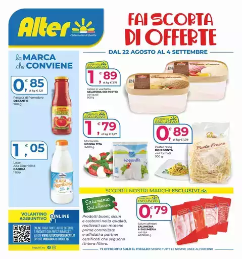 Fai scorta di offerte Fai scorta di offerte