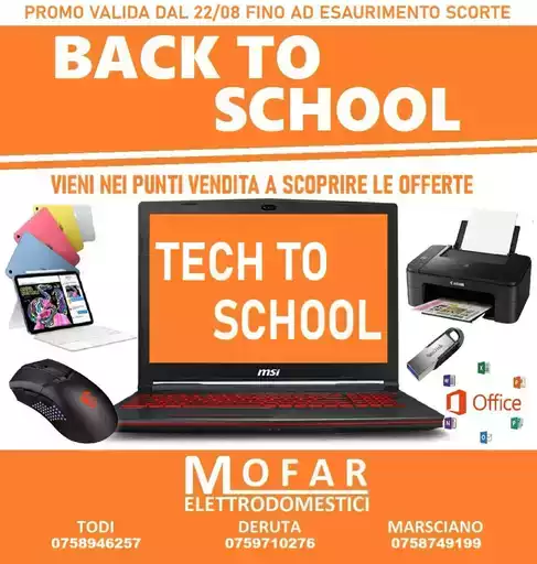Tech to school