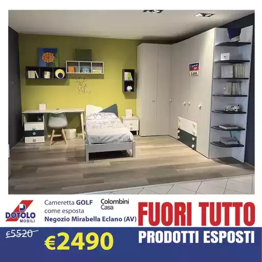 Fuori tutto prodotti esposti
