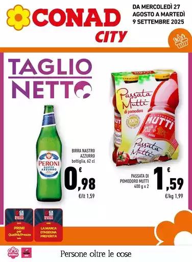 TAGLIO NETTO TAGLIO NETTO
