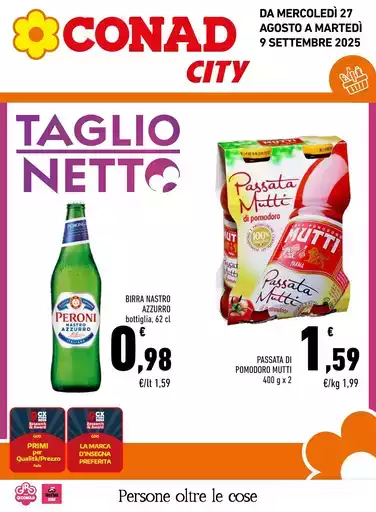 TAGLIO NETTO