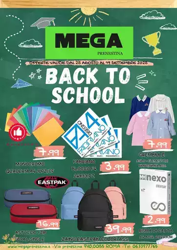 Mega Prenestina - Back to School