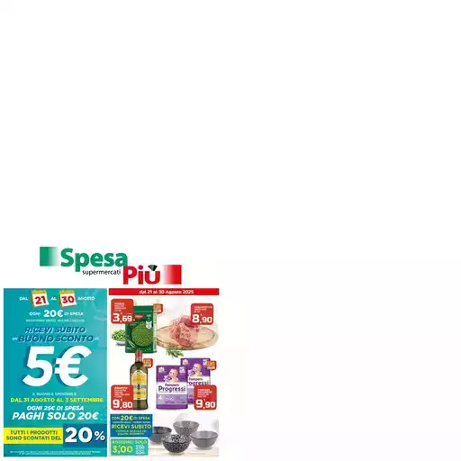 Dal 21 al 30 agosto Dal 21 al 30 agosto
