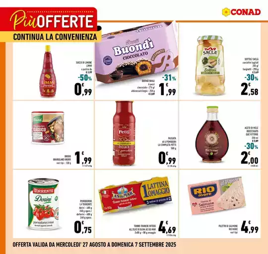 Più Offerte continua la Convenienza Più Offerte continua la Convenienza