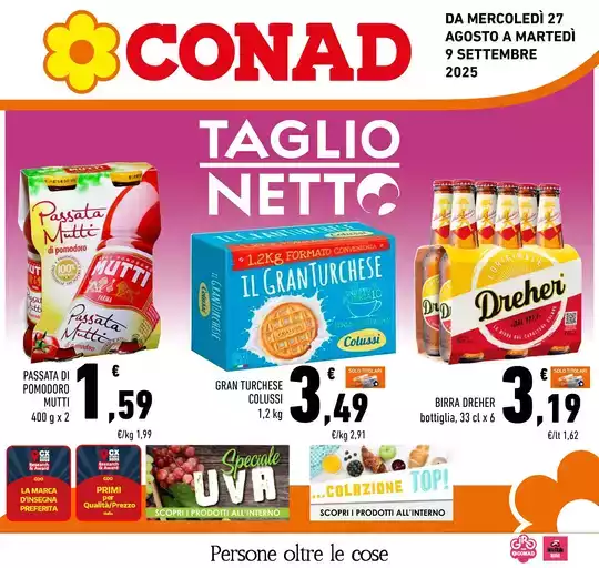 TAGLIO NETTO