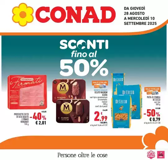 SCONTI FINO AL 50% SCONTI FINO AL 50%