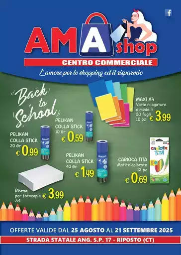 Offerte valide dal 25 agosto al 21 settembre Offerte valide dal 25 agosto al 21 settembre
