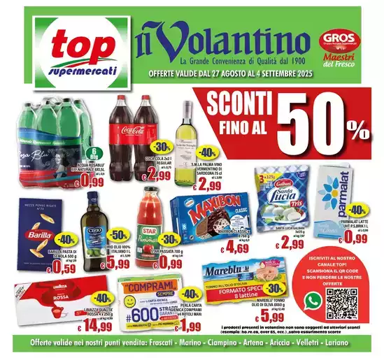 Sconti fino al 50% Sconti fino al 50%