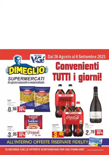 Convenienti Tutti i giorni! Convenienti Tutti i giorni!