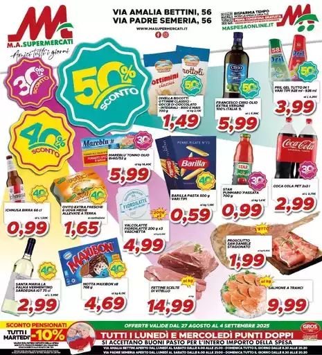 30% 40% 50% sconto 30% 40% 50% sconto