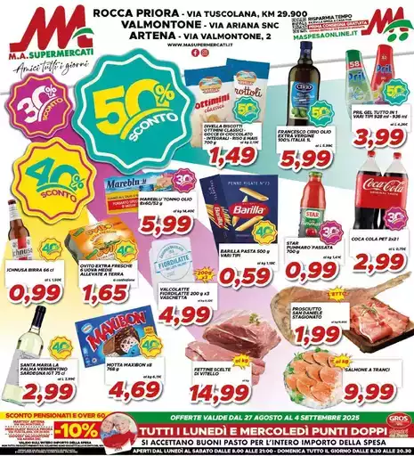 30% 40% 50% sconto 30% 40% 50% sconto