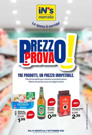 Prezzo prova! Prezzo prova!
