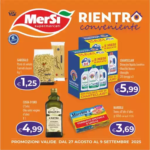 Rientro conveniente Rientro conveniente
