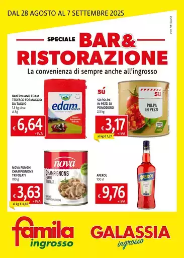 SPECIALE BAR & RISTORAZIONE 28/08 SPECIALE BAR & RISTORAZIONE 28/08