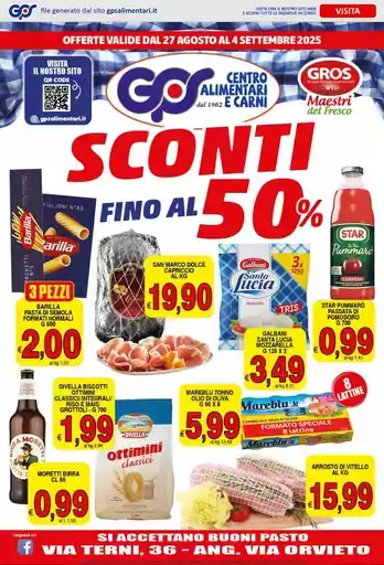 Sconti fino al 50%