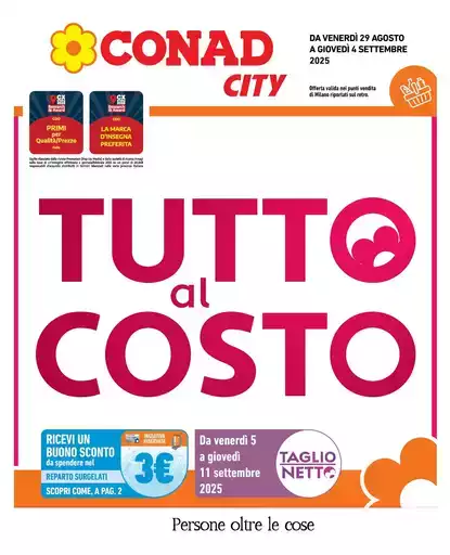 TUTTO AL COSTO TUTTO AL COSTO