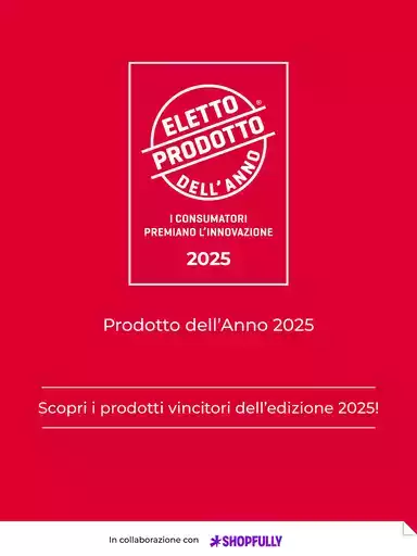 I consumatori premiano l'innovazione 2025 I consumatori premiano l'innovazione 2025
