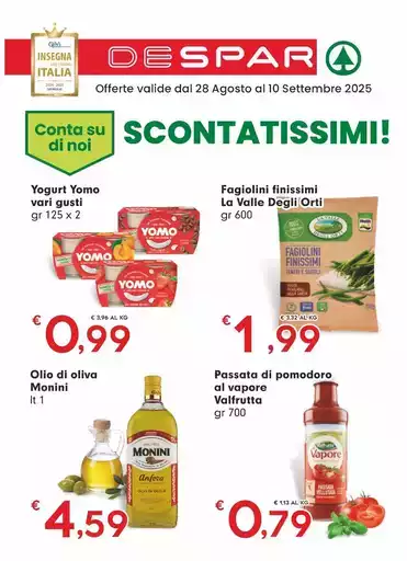 SCONTATISSIMI! SCONTATISSIMI!