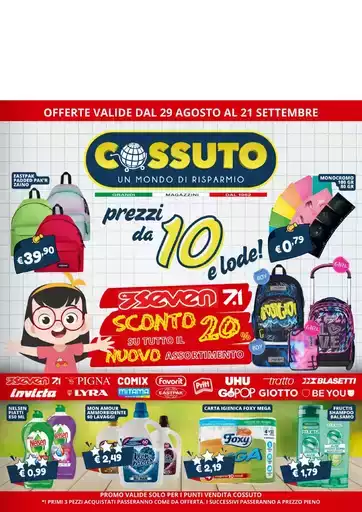 Prezzi da 10 e lode! Prezzi da 10 e lode!