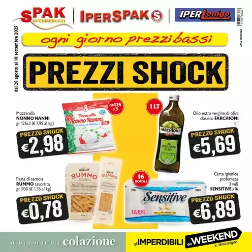 Prezzi shock Prezzi shock