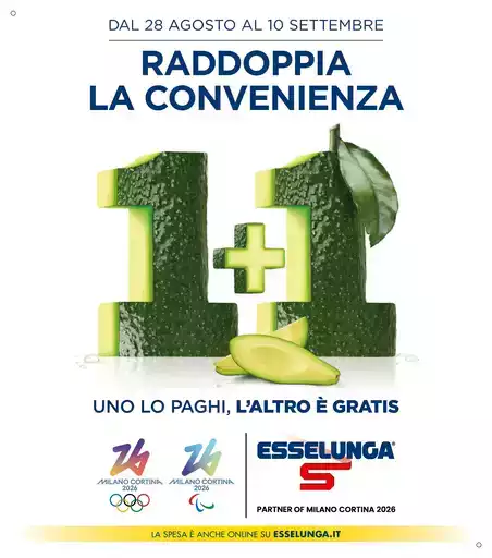1+1 Gratis 1+1 Gratis