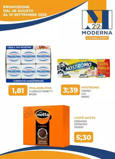 PROMOZIONE DAL 28 AGOSTO AL 10 SETTEMBRE 2025 PROMOZIONE DAL 28 AGOSTO AL 10 SETTEMBRE 2025