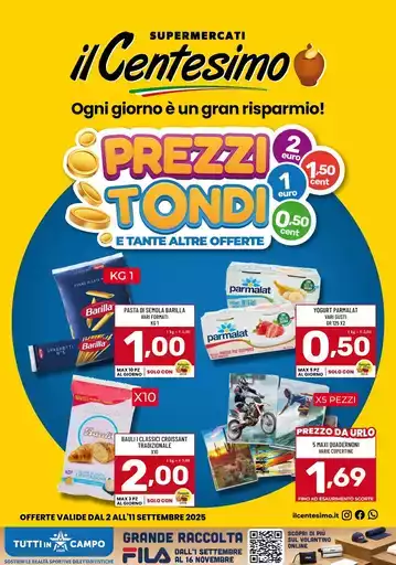 Prezzi tondi Prezzi tondi