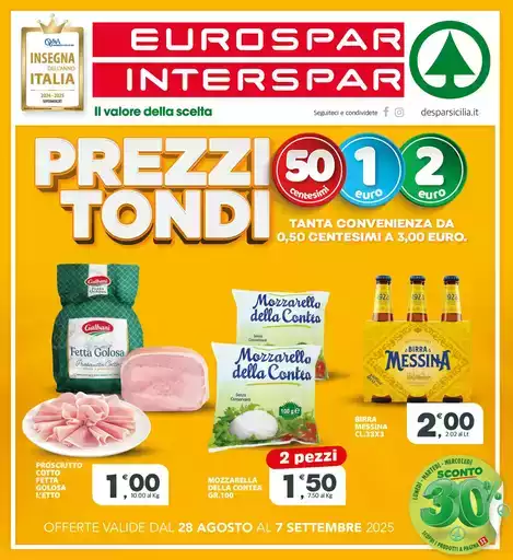 Prezzi tondi Prezzi tondi
