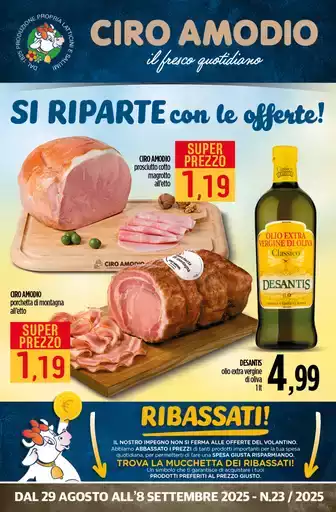SI RIPARTE con le offerte! SI RIPARTE con le offerte!