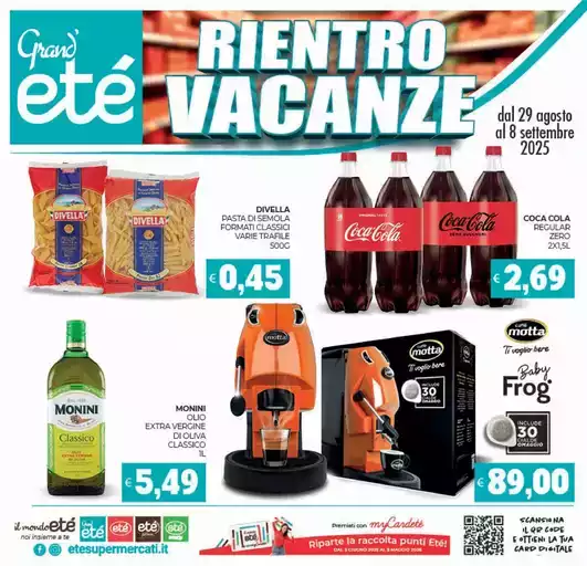 Rientro vacanze