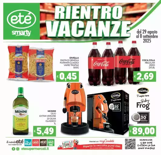 Rientro vacanze
